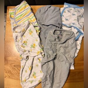 5 Swaddle Me Small Velcro Swaddles